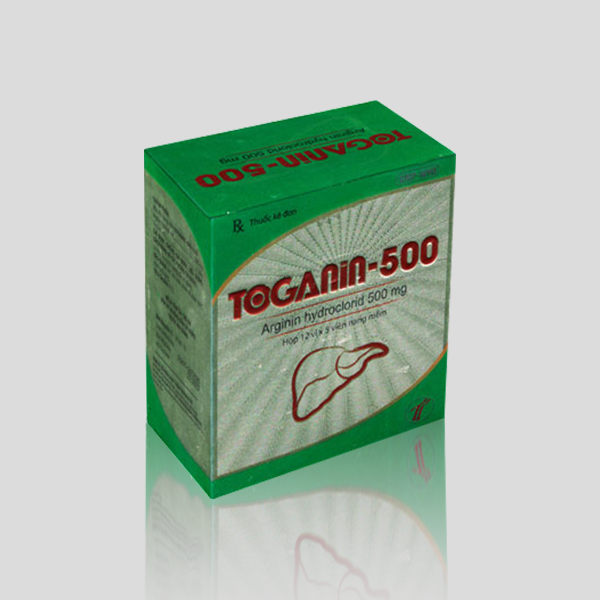 Toganin 500 - Tâm Nhất Pharma